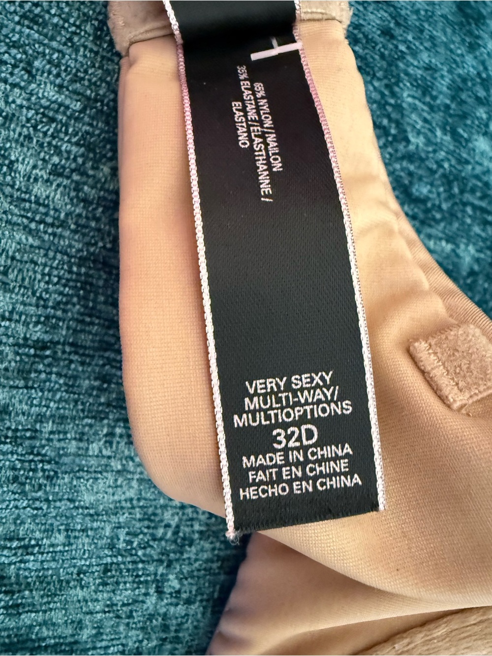 Victoria’s Secret Very Sexy Multi-way Strapless Bra - Black and Nude - Picture 3 of 4